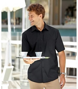 Мужская Рубашка Fruit of the Loom Short Sleeve Poplin Shirt