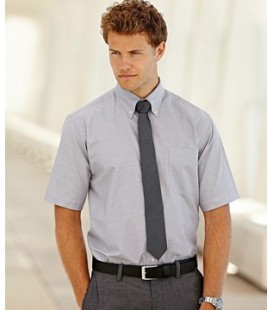 Мужская Рубашка Fruit of the Loom Short Sleeve OxFord Shirt