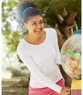 Женская футболка с длинным рукавом Fruit of the Loom - LADY-FIT VALUEWEIGHT LONG SLEEVE T