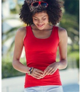 Женская футболка Fruit of the Loom - LADY-FIT VALUEWEIGHT VEST