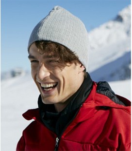 Класичесская шапочка ребристая вязка MB7923 