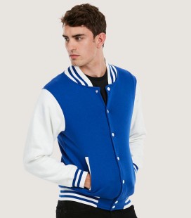 Бейсбольная колледж куртка Uneek varsity jacket