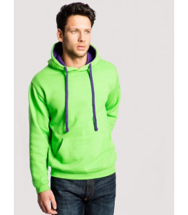 Двухцветная кенгуру c капюшоном Uneek