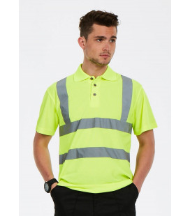 Светоотражающая футболка поло Uneek