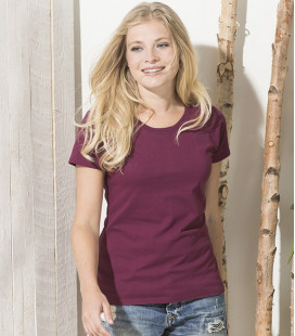 Женская футболка плотная Ringspun premium