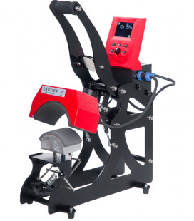 Термопресс для кепок, пресс, термопресс для переноса +Bluetooth