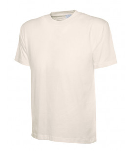 Классическая бежевая футболка Uneek
