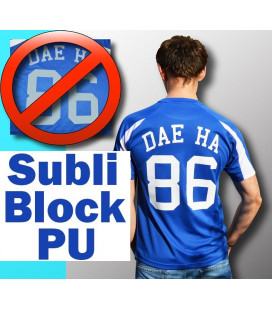 Сублиблок для любого черного текстиля Subli-block PU flex