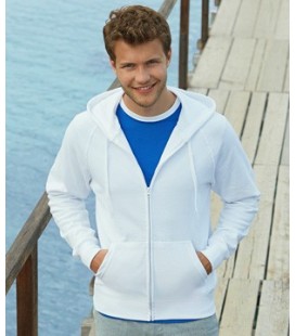 Мужская легкая куртка-толстовка с капюшоном Fruit of the Loom LightWeight