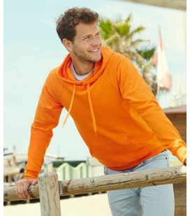 Мужская легкая толстовка с капюшоном Fruit of the Loom LightWeight